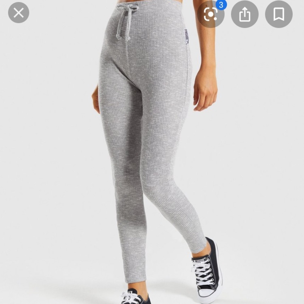 Gymshark Slounge Light Grey Marl- Version 1